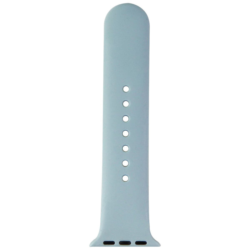40mm Silicone Band for Apple Watch 40 & 38mm Cases (Any Series) - Light Blue - Unbranded - Simple Cell Shop, Free shipping from Maryland!