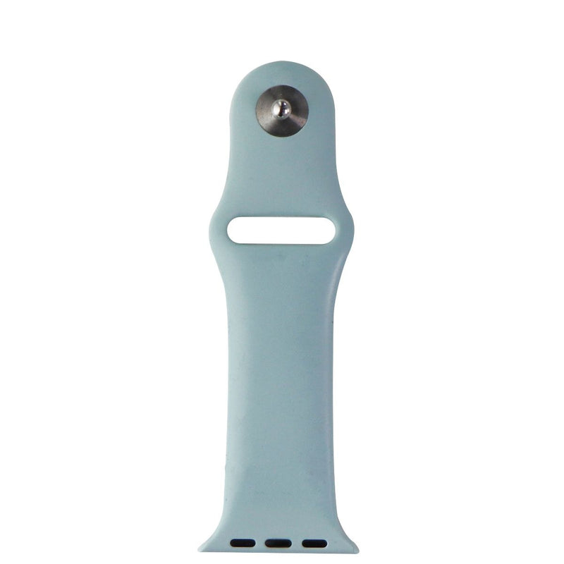 40mm Silicone Band for Apple Watch 40 & 38mm Cases (Any Series) - Light Blue - Unbranded - Simple Cell Shop, Free shipping from Maryland!