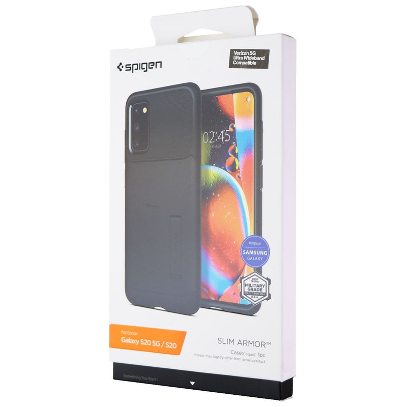 Spigen Slim Armor Dual Layer Case for Samsung Galaxy S20 / S20 5G - Black - Spigen - Simple Cell Shop, Free shipping from Maryland!