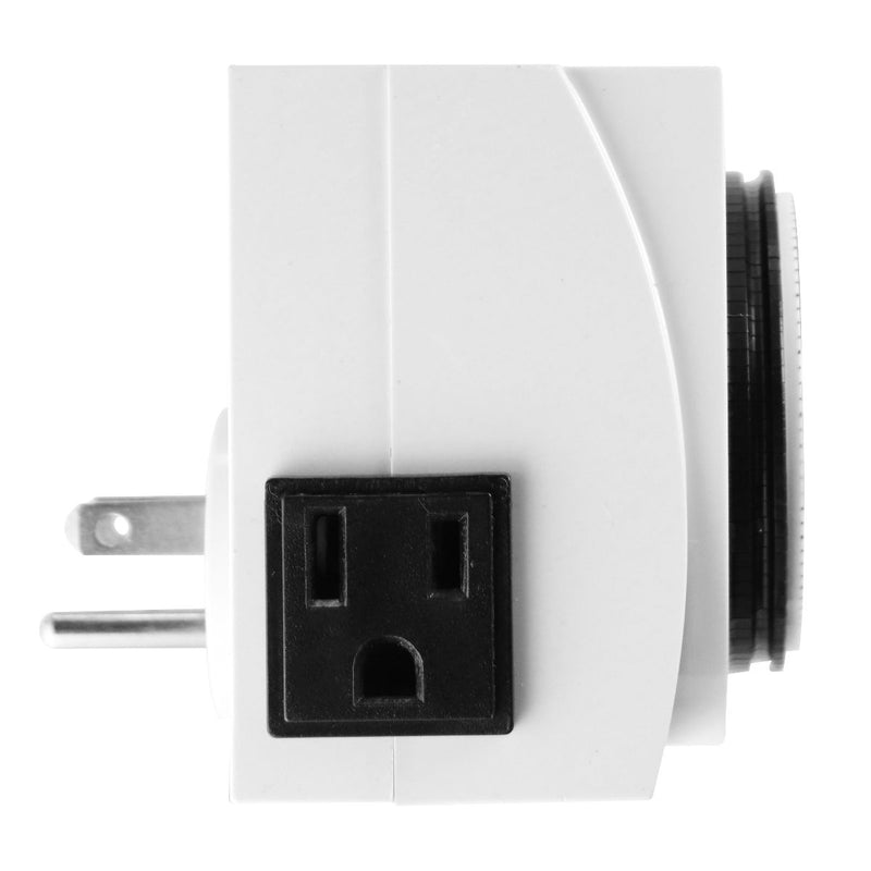 Mechanical 24 Hour Timer Dual Outlet 3-Prong Indoor (FD60-U2) 1725W 1/2HP - Unbranded - Simple Cell Shop, Free shipping from Maryland!