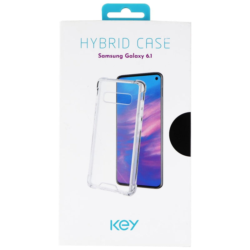 Key Hybrid Hard Case for Samsung Galaxy S10 Smartphones - Clear - Key - Simple Cell Shop, Free shipping from Maryland!