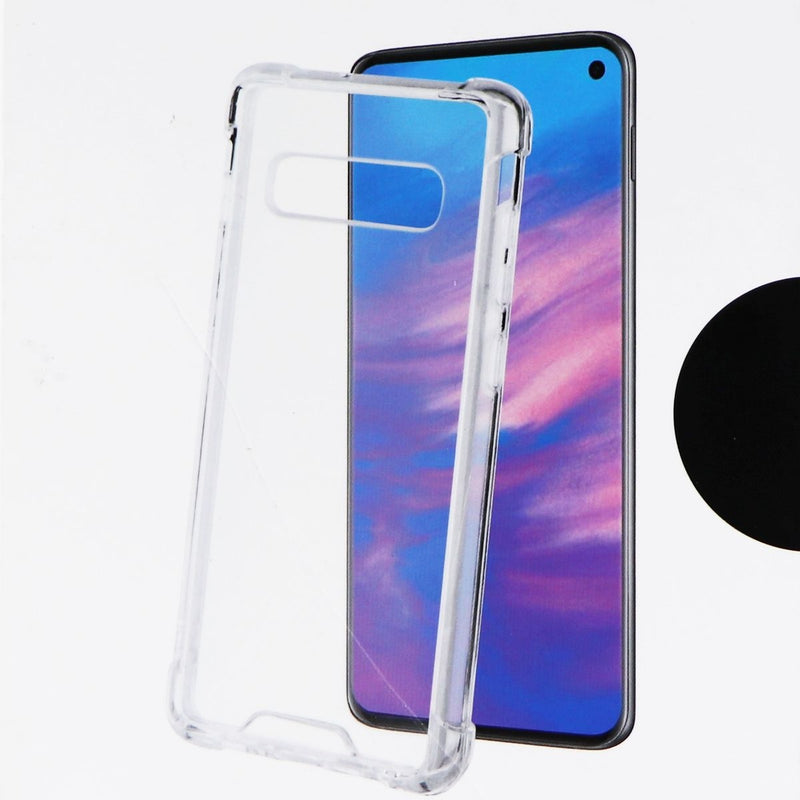 Key Hybrid Hard Case for Samsung Galaxy S10 Smartphones - Clear - Key - Simple Cell Shop, Free shipping from Maryland!