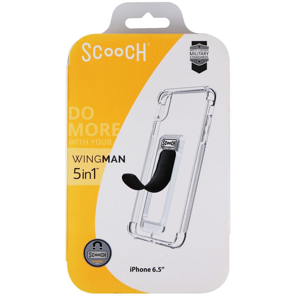 Scooch Wingman 5 in 1 Kickstand Hardshell Case for Apple iPhone Xs Max - Clear - Scooch - Simple Cell Shop, Free shipping from Maryland!