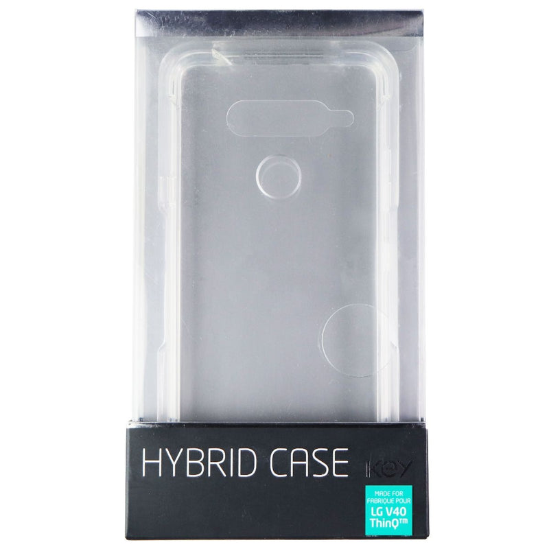 KEY Drop Proof Hybrid Protective Slim Case for LG V40 Thinq - Clear - Key - Simple Cell Shop, Free shipping from Maryland!