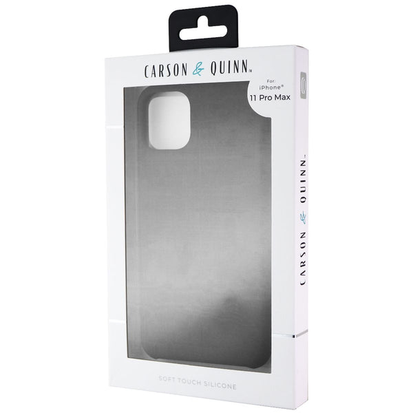 Carson & Quinn Soft Silicone Case for iPhone 11 Pro Max - Black - Carson & Quinn - Simple Cell Shop, Free shipping from Maryland!
