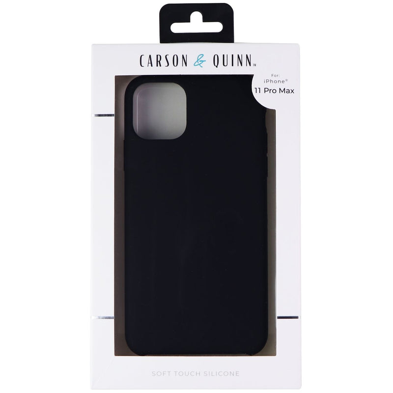 Carson & Quinn Soft Silicone Case for iPhone 11 Pro Max - Black - Carson & Quinn - Simple Cell Shop, Free shipping from Maryland!