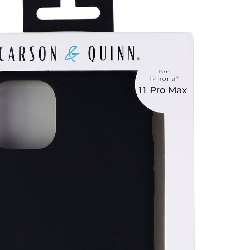 Carson & Quinn Soft Silicone Case for iPhone 11 Pro Max - Black - Carson & Quinn - Simple Cell Shop, Free shipping from Maryland!