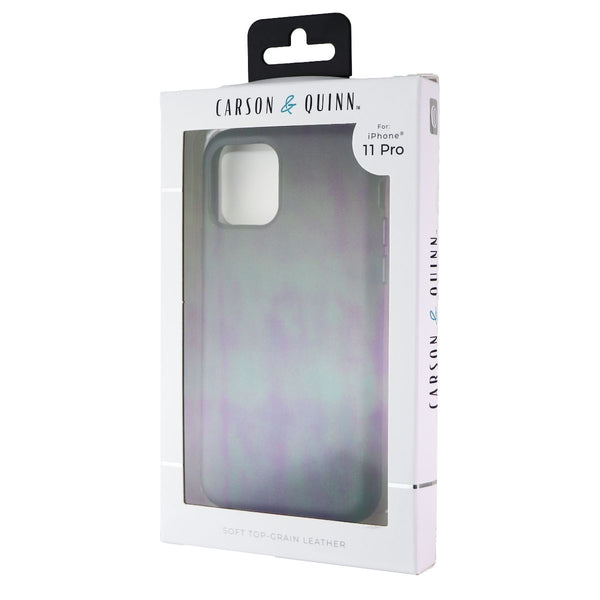 Carson & Quinn Case for iPhone 11 Pro - Black Soft Top Grain Leather - Carson & Quinn - Simple Cell Shop, Free shipping from Maryland!