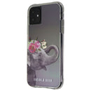 Carson & Quinn Hybrid Case for Apple iPhone 11 / XR - Clear / Elephant / Flowers - Carson & Quinn - Simple Cell Shop, Free shipping from Maryland!