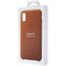 Apple Leather Case MRWP2ZM/A for iPhone Xs - Saddle Brown - Apple - Simple Cell Shop, Free shipping from Maryland!