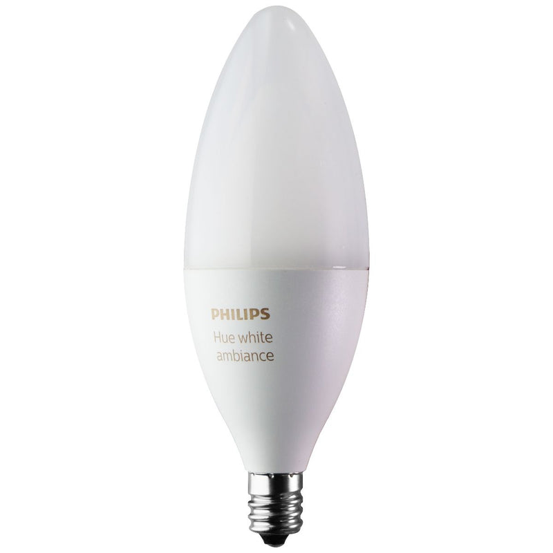 Philips Hue White Ambiance E12 Wi-Fi Smart LED Decorative Candle Bulb - White - Philips - Simple Cell Shop, Free shipping from Maryland!