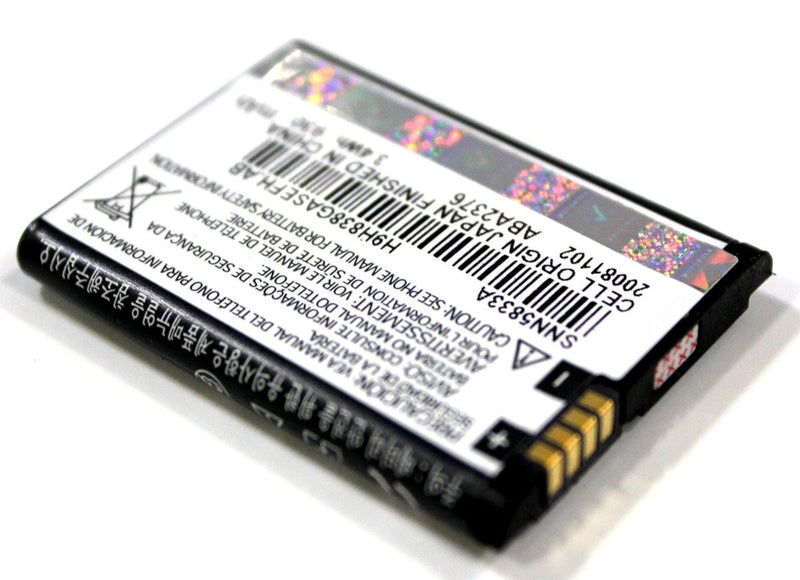 Motorola BN60 3.7v 930mAh Lithium Ion Battery for Moto Raptor - Black - Motorola - Simple Cell Shop, Free shipping from Maryland!