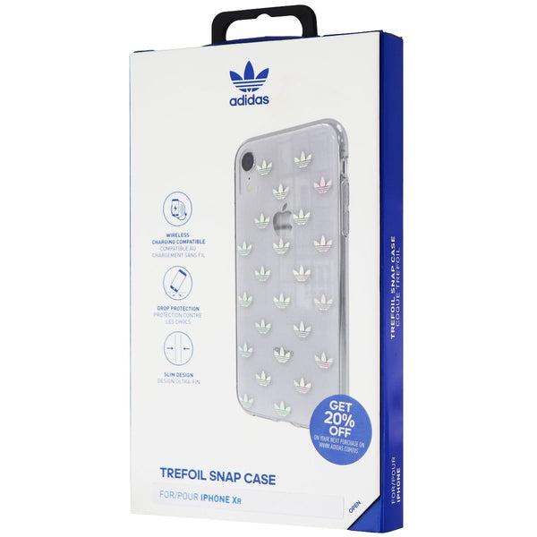 Adidas Trefoil Snap Holographic Case for Apple iPhone XR - Clear - Adidas - Simple Cell Shop, Free shipping from Maryland!