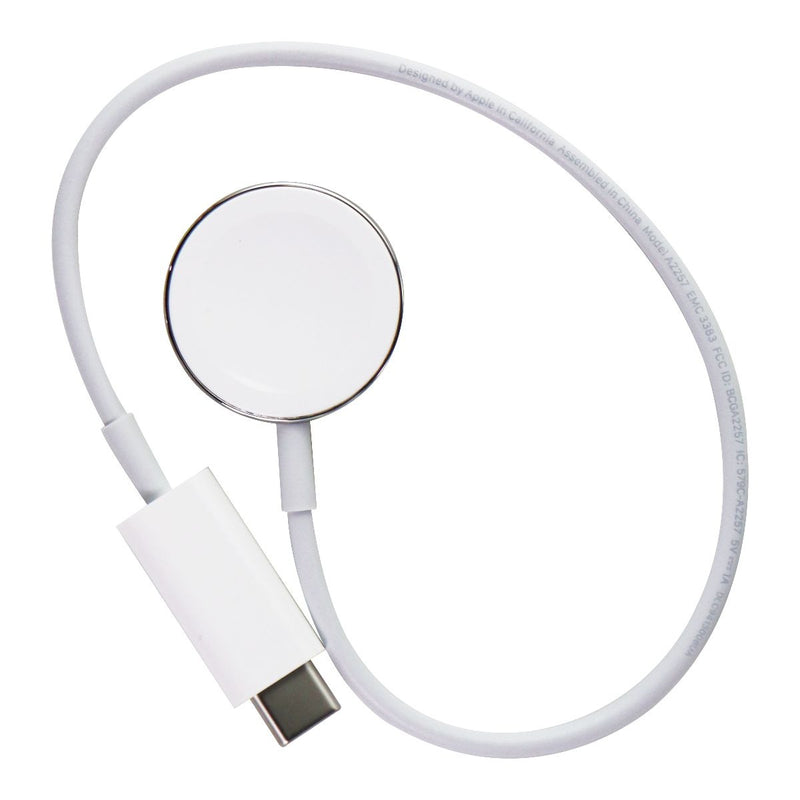 Apple Watch Magnetic Charger to USB-C Short Cable (0.3 Meter) - White A2257 - Apple - Simple Cell Shop, Free shipping from Maryland!