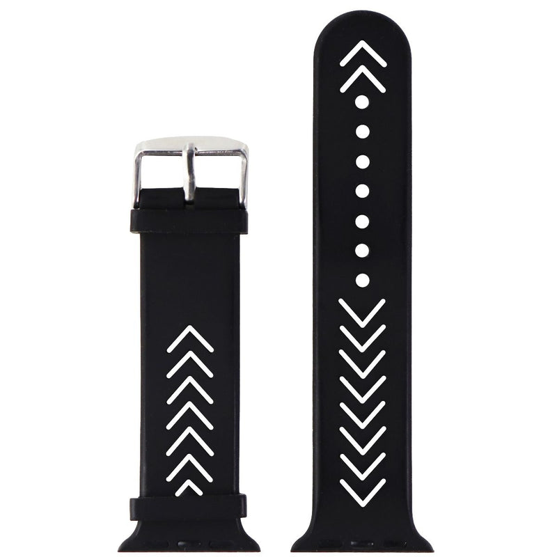 40mm Silicone Sport Band for Apple Watch 40 & 38mm Cases (Any Series) - Black - Unbranded - Simple Cell Shop, Free shipping from Maryland!