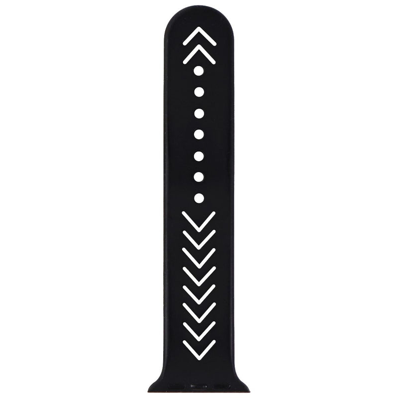 40mm Silicone Sport Band for Apple Watch 40 & 38mm Cases (Any Series) - Black - Unbranded - Simple Cell Shop, Free shipping from Maryland!