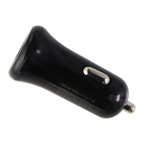 Qualcomm (MDJ - 27QC3.0) Car Charging Adapter for USB Devices - Black - Qualcomm - Simple Cell Shop, Free shipping from Maryland!