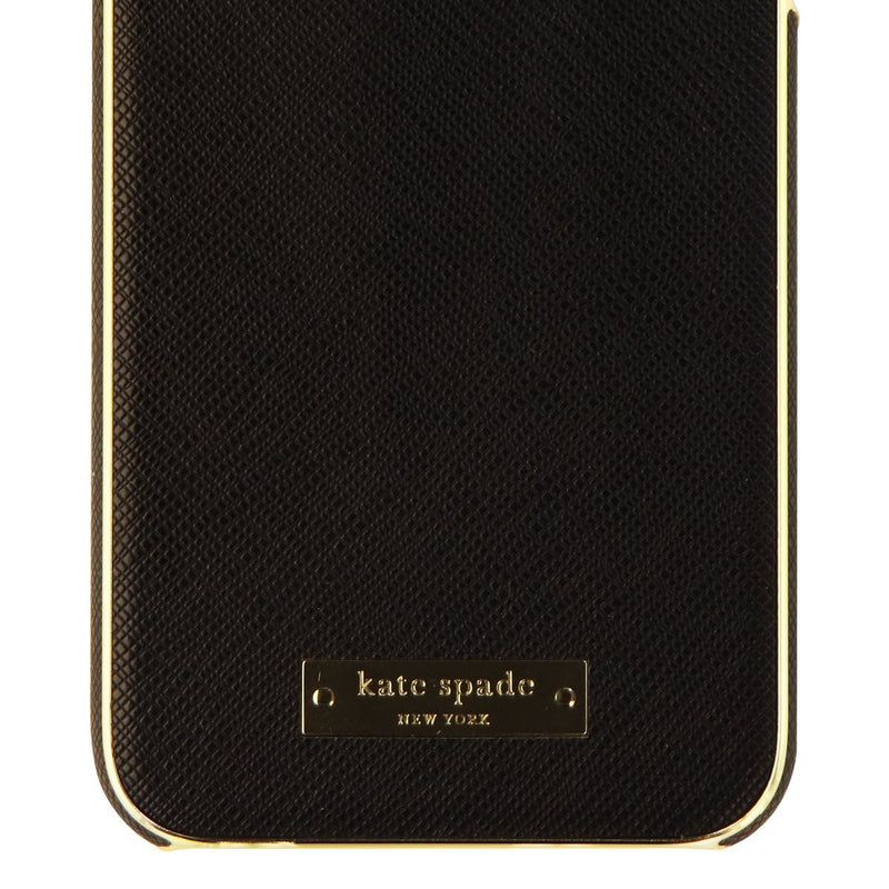 Kate Spade New York Wrap Hard Case for iPhone Xs & X  - Black Saffiano/Gold - Kate Spade - Simple Cell Shop, Free shipping from Maryland!