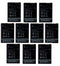 KIT 10x 1000mAh Replacement Battery (LGIP-520N) for LG Chocolate / GD900 / GW505 - LG - Simple Cell Shop, Free shipping from Maryland!