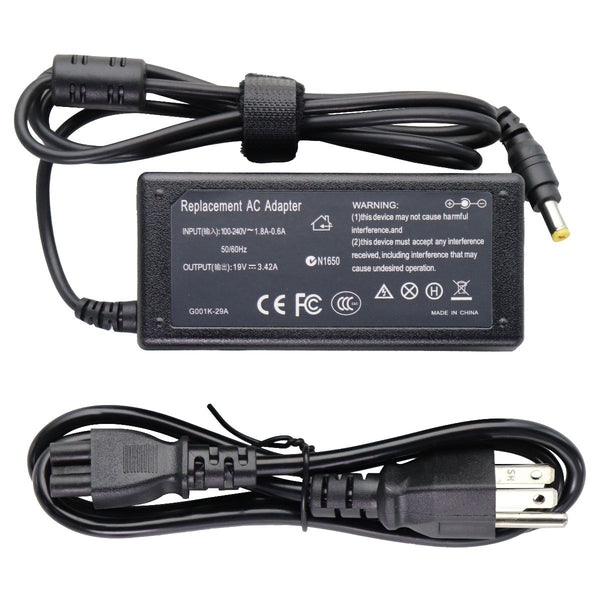 Replacement (19V/3.42A) AC Adapter Wall Charger Power Supply - Black (C011K-29A) - Unbranded - Simple Cell Shop, Free shipping from Maryland!