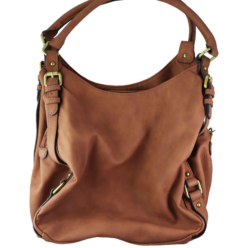 Merona Faux Leather Purse Bag with Zipper Closure - Brown - Merona - Simple Cell Shop, Free shipping from Maryland!