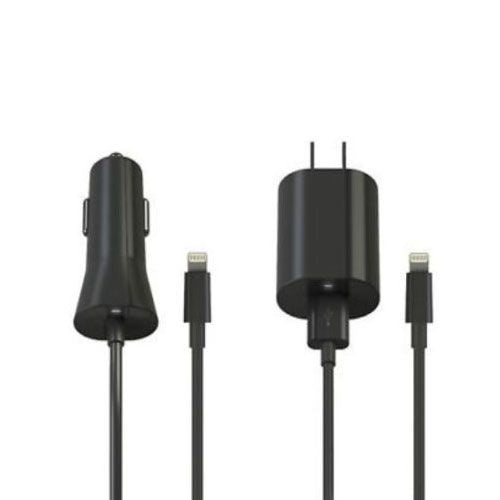 Verizon Car Charger + Rapid Wall Charger Combo Pack for Devices - BLK - Verizon - Simple Cell Shop, Free shipping from Maryland!