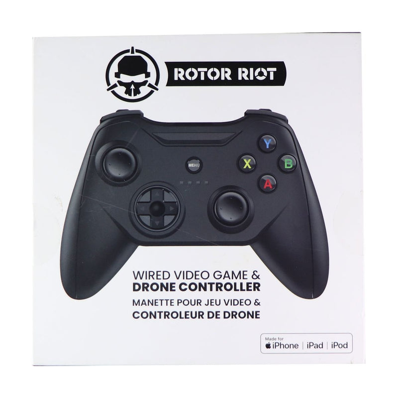 Rotor Riot Wired Controller for iPhone / iPad / and iPod - Black (RR1800) - Rotor Riot - Simple Cell Shop, Free shipping from Maryland!