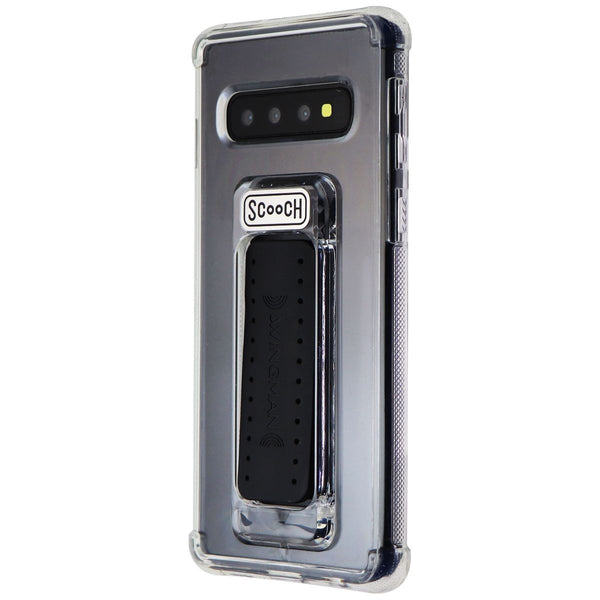 Scooch Wingman Series Protective Case with Kickstand for Galaxy S10 - Clear - Scooch - Simple Cell Shop, Free shipping from Maryland!
