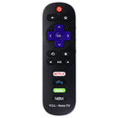 TCL TV Remote Control (RC282) with Netflix/Sling/Hulu/Now Buttons - Black