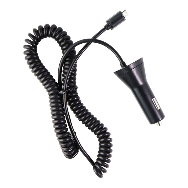 Verizon Micro-USB Car Charger with Extra USB Port and LED - Black MICRDUALVPC-F - Verizon - Simple Cell Shop, Free shipping from Maryland!