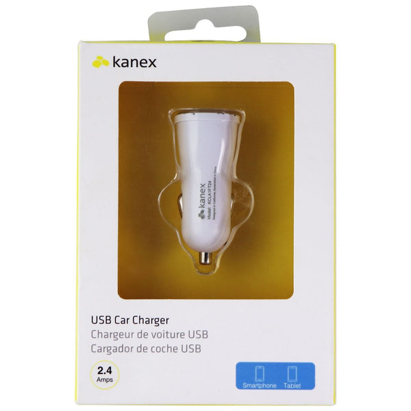 Kanex USB Car Charger for Smartphones and Tablets - White - Kanex - Simple Cell Shop, Free shipping from Maryland!