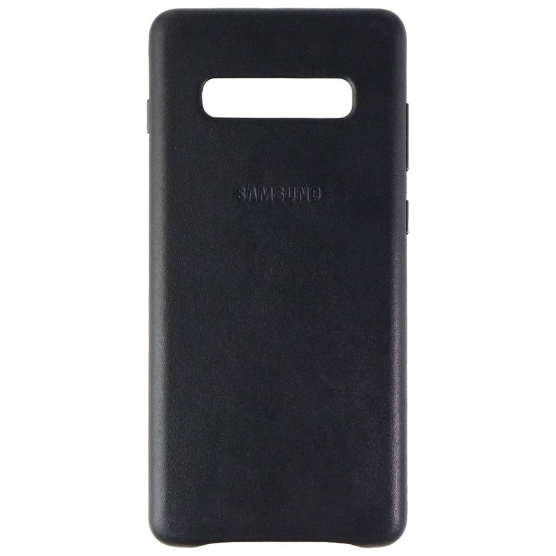 Samsung Leather Back Slim Case for Samsung Galaxy (S10+) - Black - Samsung - Simple Cell Shop, Free shipping from Maryland!