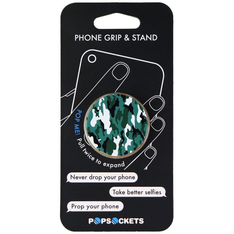 PopSockets Collapsible Grip & Stand for Phone and Tablets - Green Camo - PopSockets - Simple Cell Shop, Free shipping from Maryland!