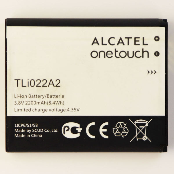 Alcatel Rechargeable Li-ion 2200mAh OEM Battery (TLi022A2) 3.8V for Sonic A851L - Alcatel - Simple Cell Shop, Free shipping from Maryland!