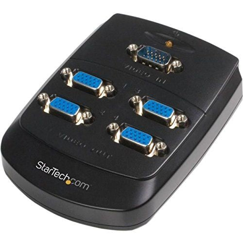 StarTech.com VGA Video Splitter - One VGA Input to 4 VGA Outputs - ST124W - StarTech.com - Simple Cell Shop, Free shipping from Maryland!