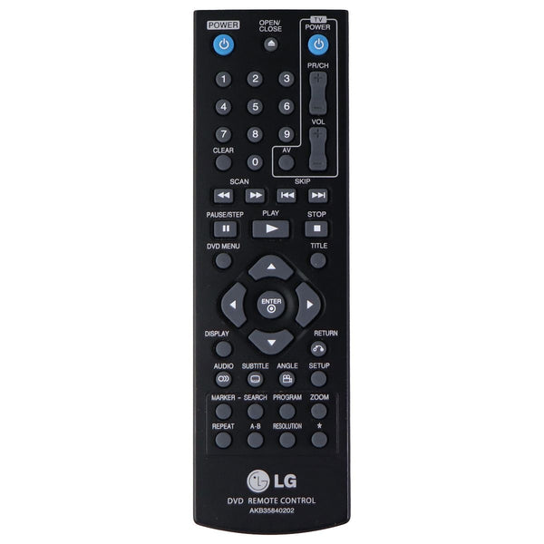 LG Remote Control (AKB35840202) for Select DVD Players - Black - LG - Simple Cell Shop, Free shipping from Maryland!