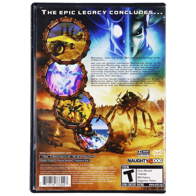 Jak 3 PlayStation 2 Game With Case And Manual - PlayStation - Simple Cell Shop, Free shipping from Maryland!