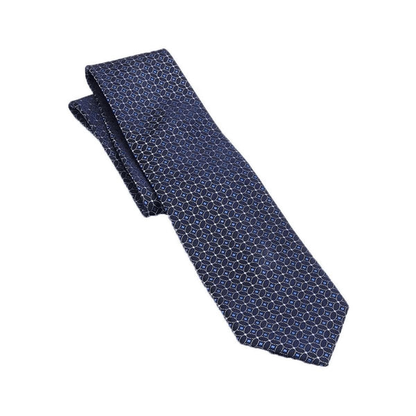 Croft & Barrow Navy Alton Medallion Neck Tie - Blue - Croft & Barrow - Simple Cell Shop, Free shipping from Maryland!