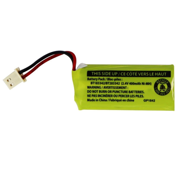 Rechargeable 2.4V 400mAh Ni-MH Battery (BT283342 / BT183342) for VTech Telephone - Vtech - Simple Cell Shop, Free shipping from Maryland!