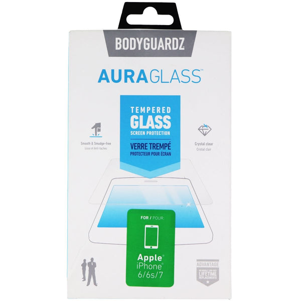 BodyGuardz Auraglass Screen Protector for Apple iPhone 8 / iPhone 7 - Clear - BODYGUARDZ - Simple Cell Shop, Free shipping from Maryland!