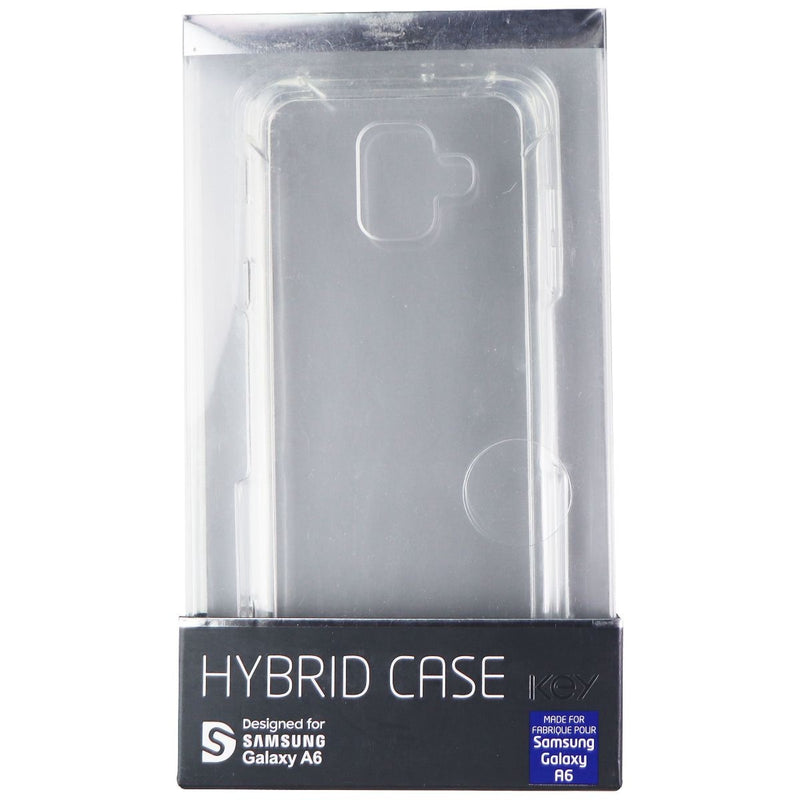 KEY Drop Proof Hybrid Protective Slim Case for Samsung Galaxy A6 - Clear - Key - Simple Cell Shop, Free shipping from Maryland!