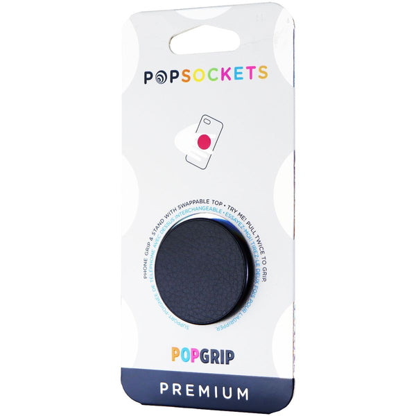PopSockets PopGrip Premium Swappable Phone Grip & Stand - Navy Vegan Leather - PopSockets - Simple Cell Shop, Free shipping from Maryland!
