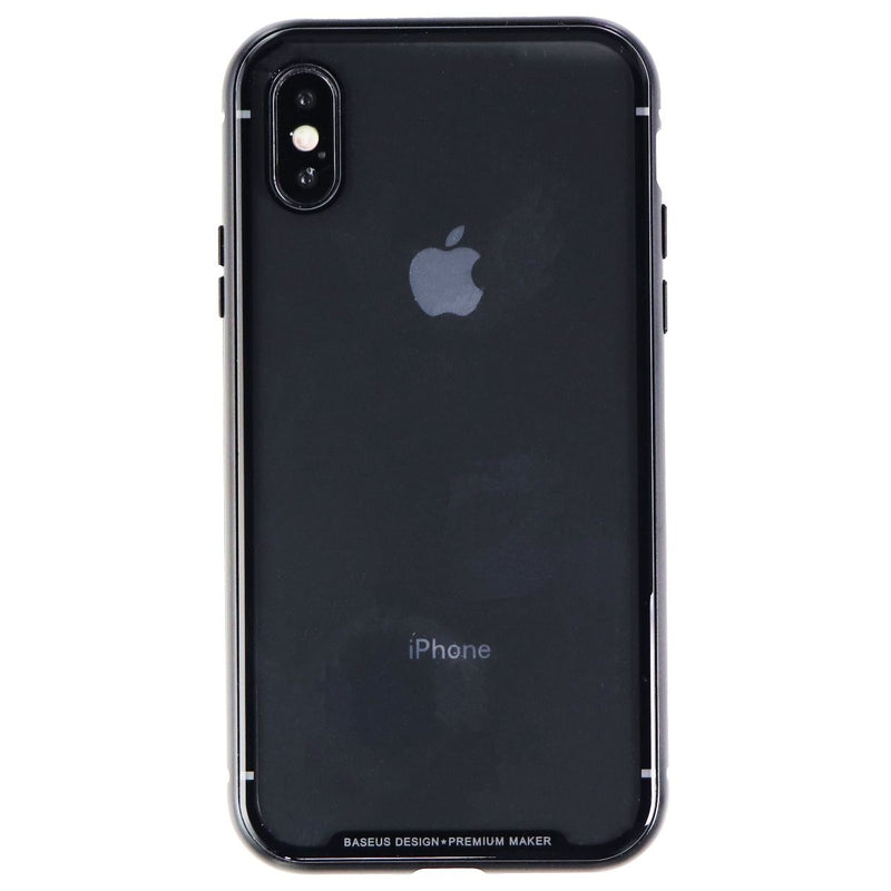 Baseus Magnetite Hardware Case for Apple iPhone Xs/X - Black/Clear - Baseus - Simple Cell Shop, Free shipping from Maryland!