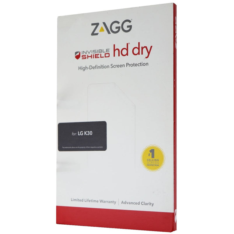 ZAGG HD Dry InvisibleShield High-Definition Screen Protector for LG K30 - Clear - Zagg - Simple Cell Shop, Free shipping from Maryland!
