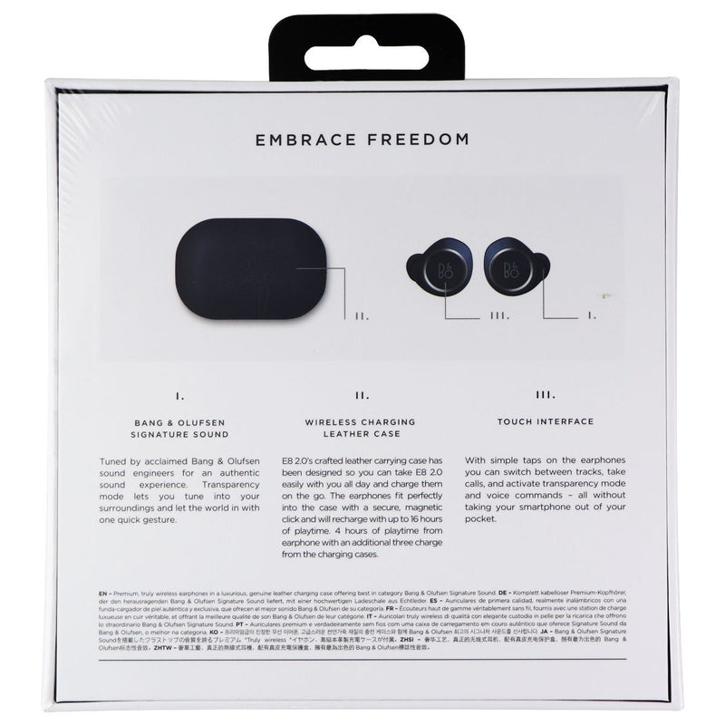 Bang & Olufsen - Beoplay E8 2.0 True Wireless In-Ear Headphones - Indigo Blue - Bang & Olufsen - Simple Cell Shop, Free shipping from Maryland!