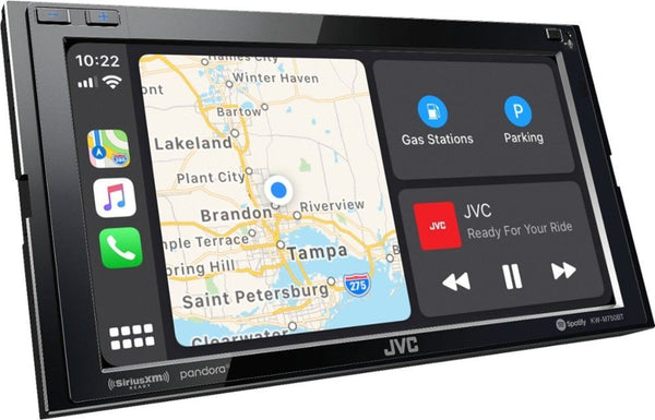 JVC 6.8in In-Dash Digital Media Receiver (2 DIN) w/ Built-in Bluetooth - Black - JVC - Simple Cell Shop, Free shipping from Maryland!