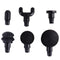 Beloman Pro Massage Therapy Gun with 6 Attachments - Silver/Black - Beloman Pro - Simple Cell Shop, Free shipping from Maryland!
