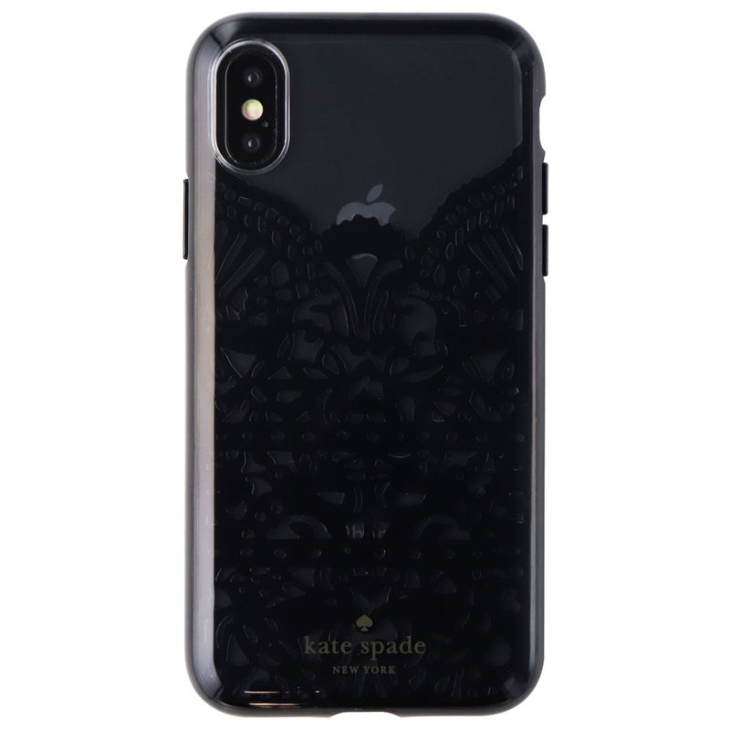 Kate Spade New York Lace Cage Series Case for iPhone X 10 - Black Lace - Kate Spade - Simple Cell Shop, Free shipping from Maryland!