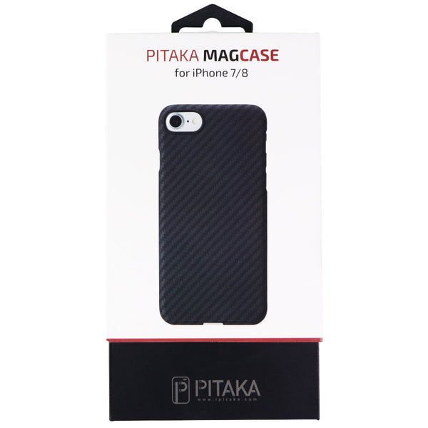 Pitaka Aramid Series Hard Case for Apple iPhone 8 / iPhone 7 - Black / Gray - Pitaka - Simple Cell Shop, Free shipping from Maryland!