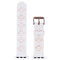 40mm Silicone Band for Apple Watch All Series 40 & 38mm Cases - White/Pink - Unbranded - Simple Cell Shop, Free shipping from Maryland!